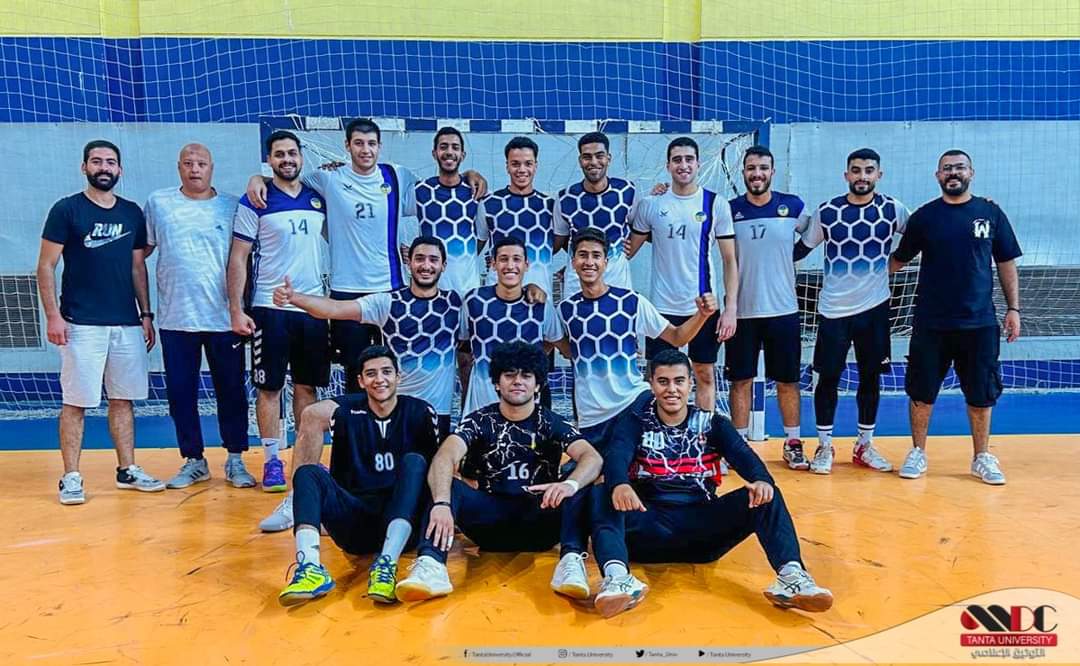 FB IMG 1722344301841 طنطا تحصد الميدالية الذهبية فى كرة اليد بدورة الشهيد الرفاعي موقع في الجامعة