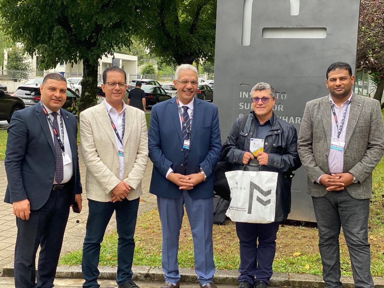IMG 20240712 WA0007 تفاصيل مشاركة جامعة الأزهر في الاجتماع الدولي لمشروع تكنولوجيا المعلومات والاتصالات بالبرتغال موقع في الجامعة