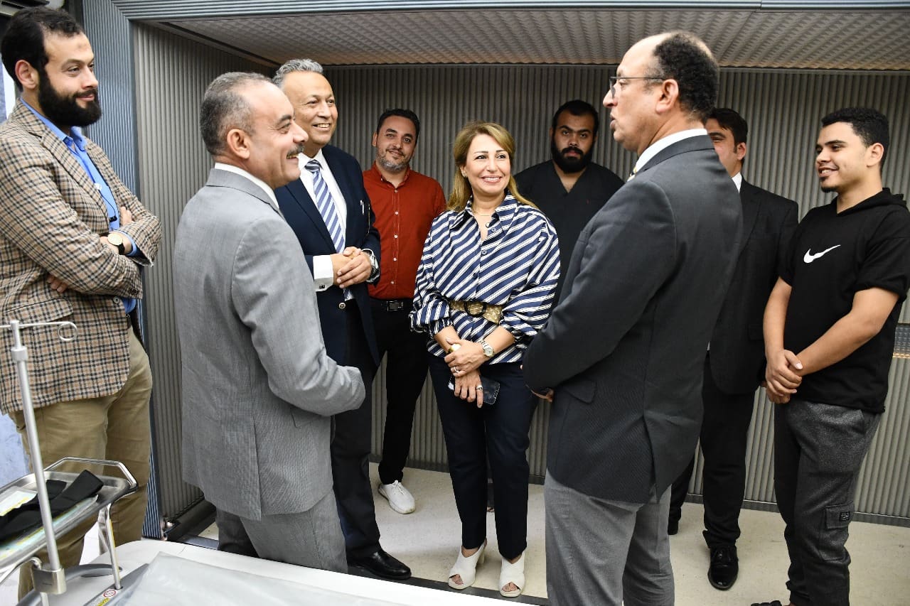 IMG 20240719 WA0071 زيادة دخل أعضاء التدريس بالطب.. تفاصيل اجتماع مجلس إدارة مستشفيات جامعة حلوان موقع في الجامعة