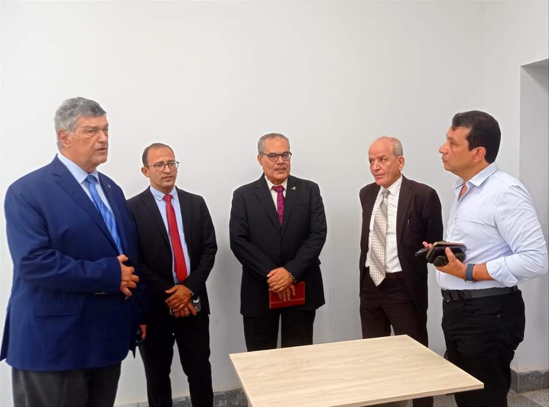 FB IMG 1724161784306 زيارة لجنة تقييم متخصصة بحلوان الأهلية لفحص جاهزية برامج جديدة للبدء في العام الدراسي المقبل موقع في الجامعة