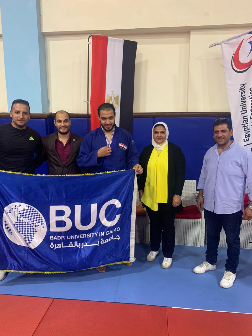 IMG 20240817 WA0013 جامعتي القاهرة وعين شمس ومعاهد التعليم العالي يسيطرون على المراكز الاولى في بطولة الجودو للجامعات موقع في الجامعة