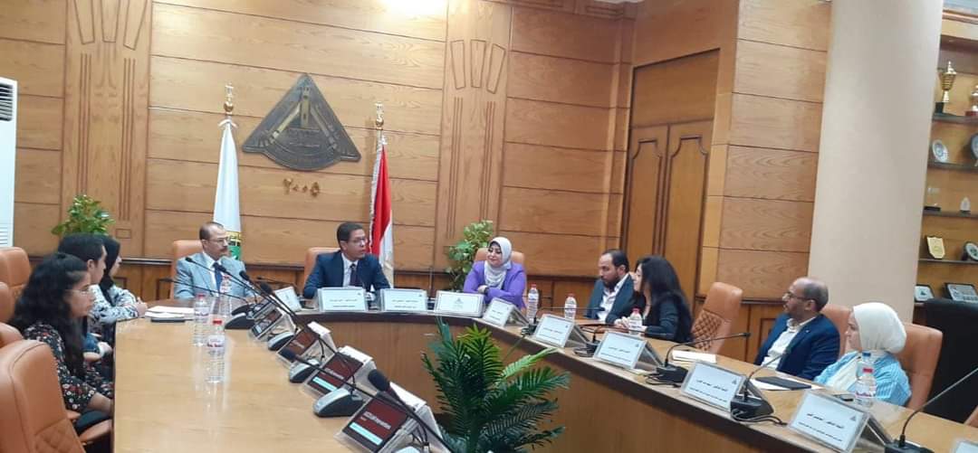 IMG 20240820 WA0037 رئيس جامعة بنها: حريصون علي توفير فرص عمل مستدامة للخريجين  موقع في الجامعة
