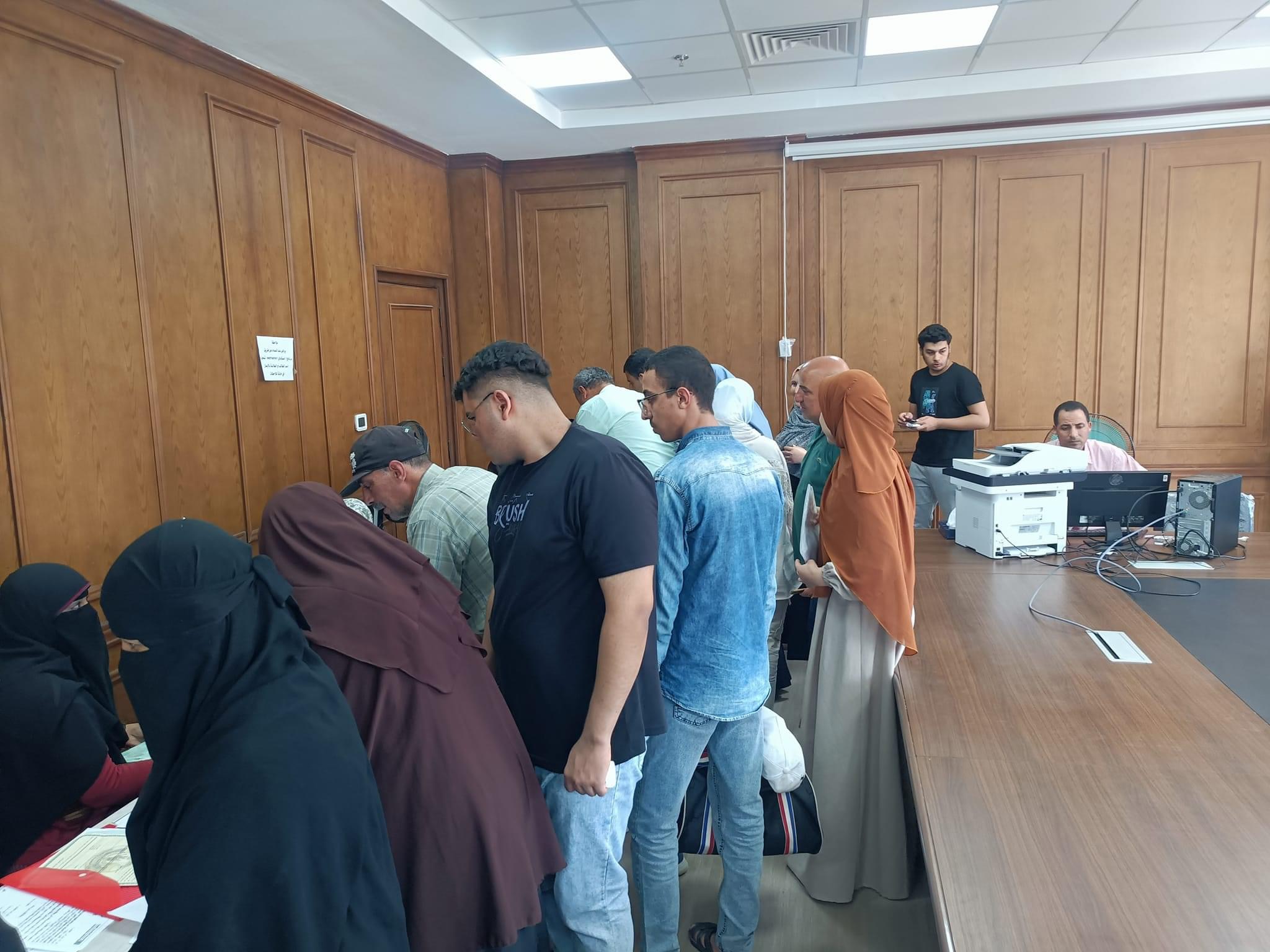 IMG 0782 جامعة الزقازيق الأهلية تستقبل الطلاب المرشحين من طلاب الثانوية العامة والازهرية و STEM ومدارس النيل موقع في الجامعة