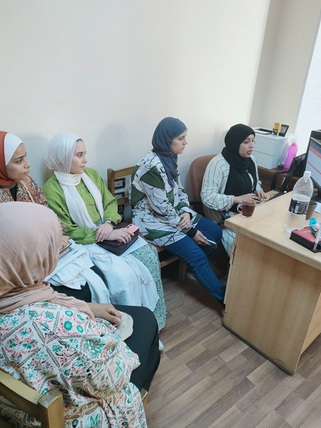 14536 جامعة حلوان تمريض بني سويف تنظم دورة تدريبية لأعضاء فريق IT موقع في الجامعة