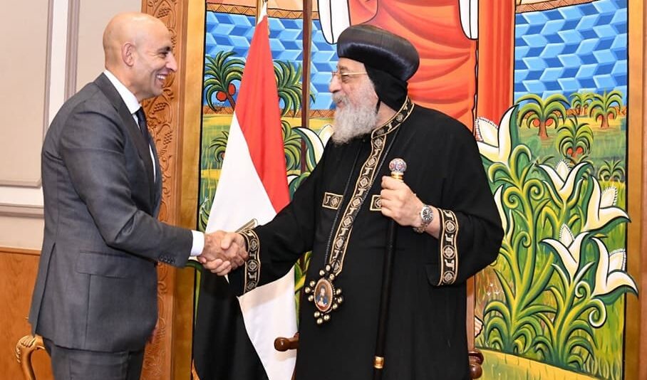 461030344 935237891967485 8471999007647535004 n e1727122494388 الجامعات البابا تواضروس يستقبل وزير التعليم لبحث المبادئ الدينية المشتركة في مناهج التربية الدينية موقع في الجامعة