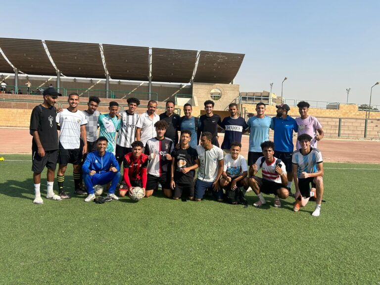نادي جامعة حلوان يحقق فوزًا كبيرًا على النادي المصري القاهري بخماسية نظيفة 5 نادي جامعة حلوان