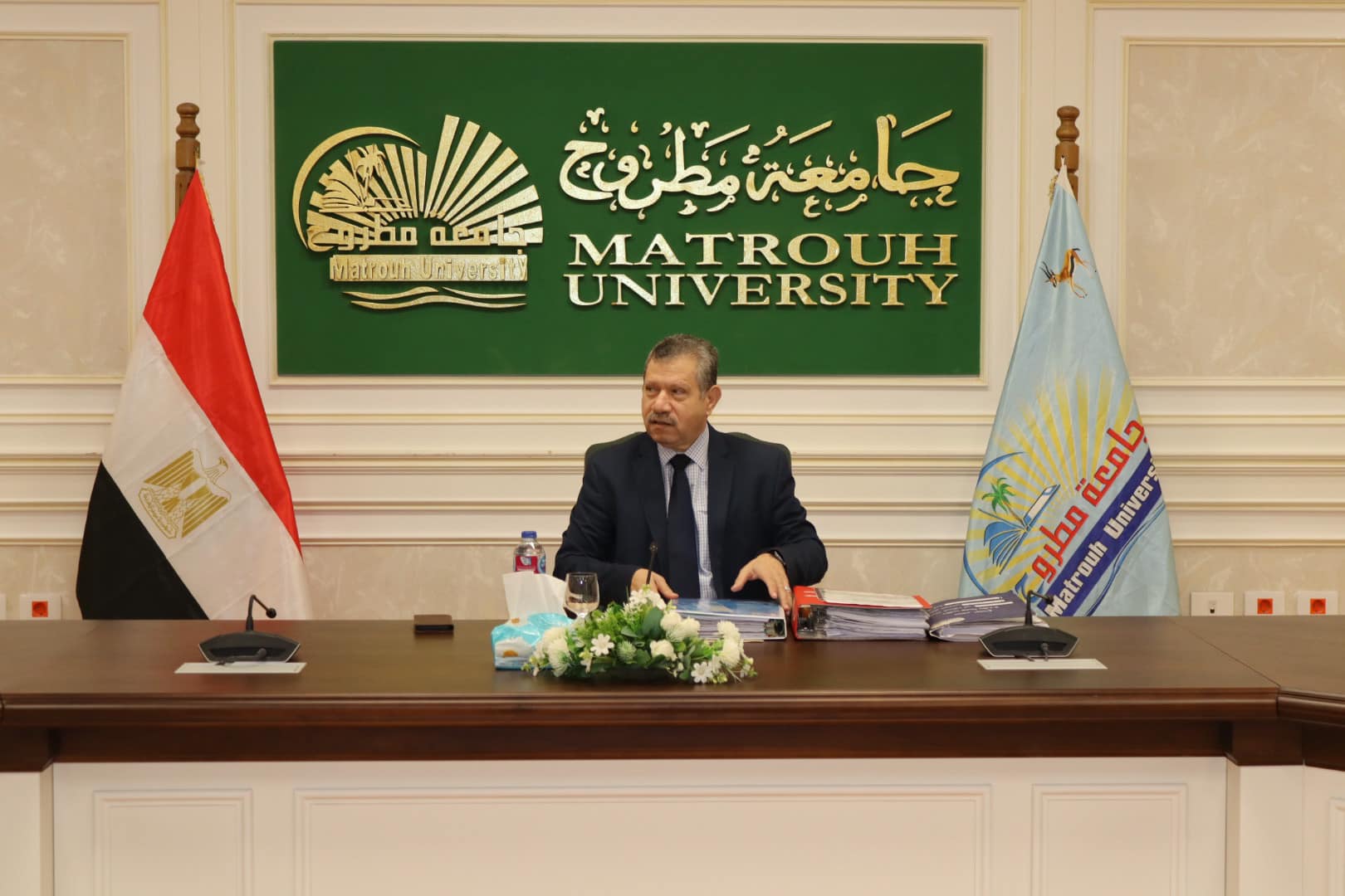 تعطيل الدراسة بجامعة مطروح الأربعاء 30 إبريل 2025 1 مجلس جامعة مطروح