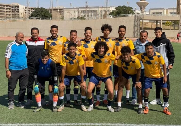 نادي جامعة حلوان يحقق فوزاً مستحقاً على المعصرة في مباراة ودية 14 1000314905 بصيرة نادي جامعة حلوان يحقق فوزاً مستحقاً على المعصرة في مباراة ودية موقع في الجامعة