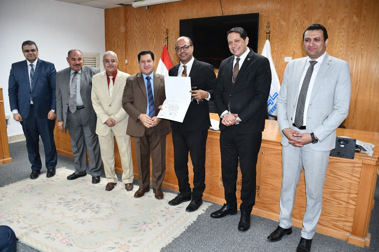 1000318869 جامعة جامعة حلوان تنظم برنامج التدريب المكثف لهيئة النيابة الإدارية لأعضاء الشئون القانونية موقع في الجامعة