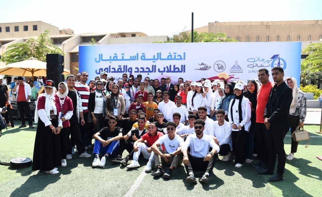 1052a6d5 b364 4401 b225 f3cb953229e6 جامعة القاهرة رئيس جامعة عين شمس يشهد ماراثون رياضي على هامش احتفال الجامعة باستقبال العام الجامعي الجديد موقع في الجامعة
