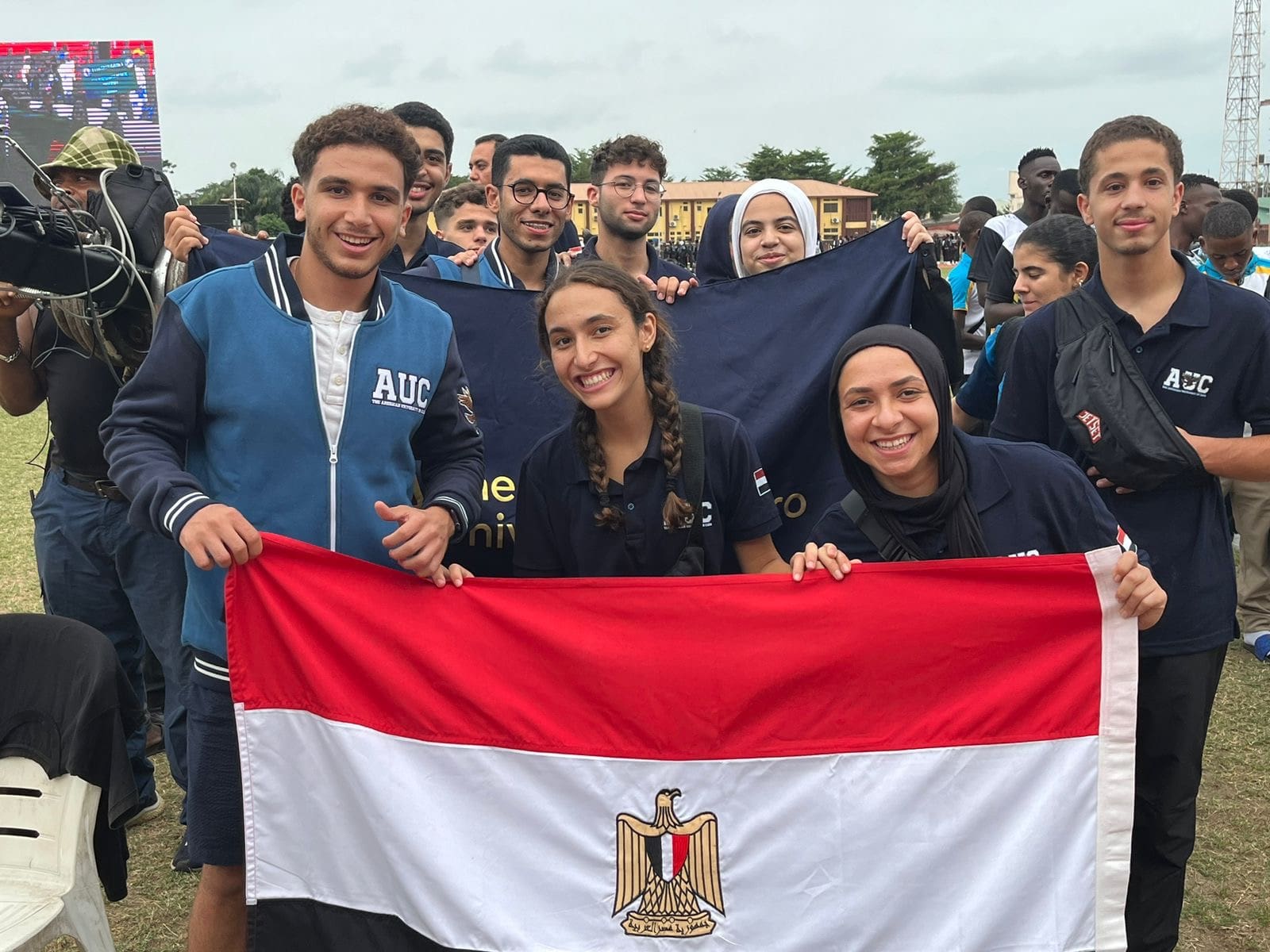 3aabbb1b 10d8 4d21 b5b4 856685acee82 الجامعة الامريكية ولادك يامصر.. البعثة المصرية للرياضة الجامعية تكتسح بطولة الألعاب الإفريقية للجامعات وتحصد المركز الأول موقع في الجامعة