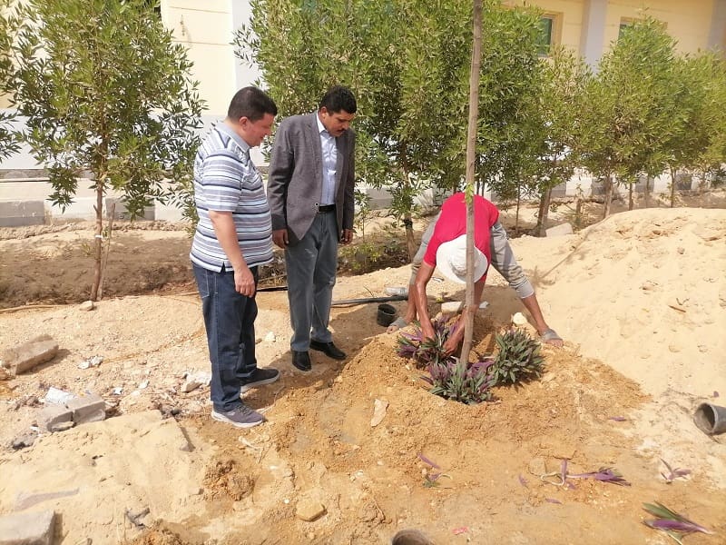 كلية التربية بجامعة بني سويف تُدشن حملة لتشجير مقر الكلية 1 5 3 التربية كلية التربية بجامعة بني سويف تُدشن حملة لتشجير مقر الكلية موقع في الجامعة