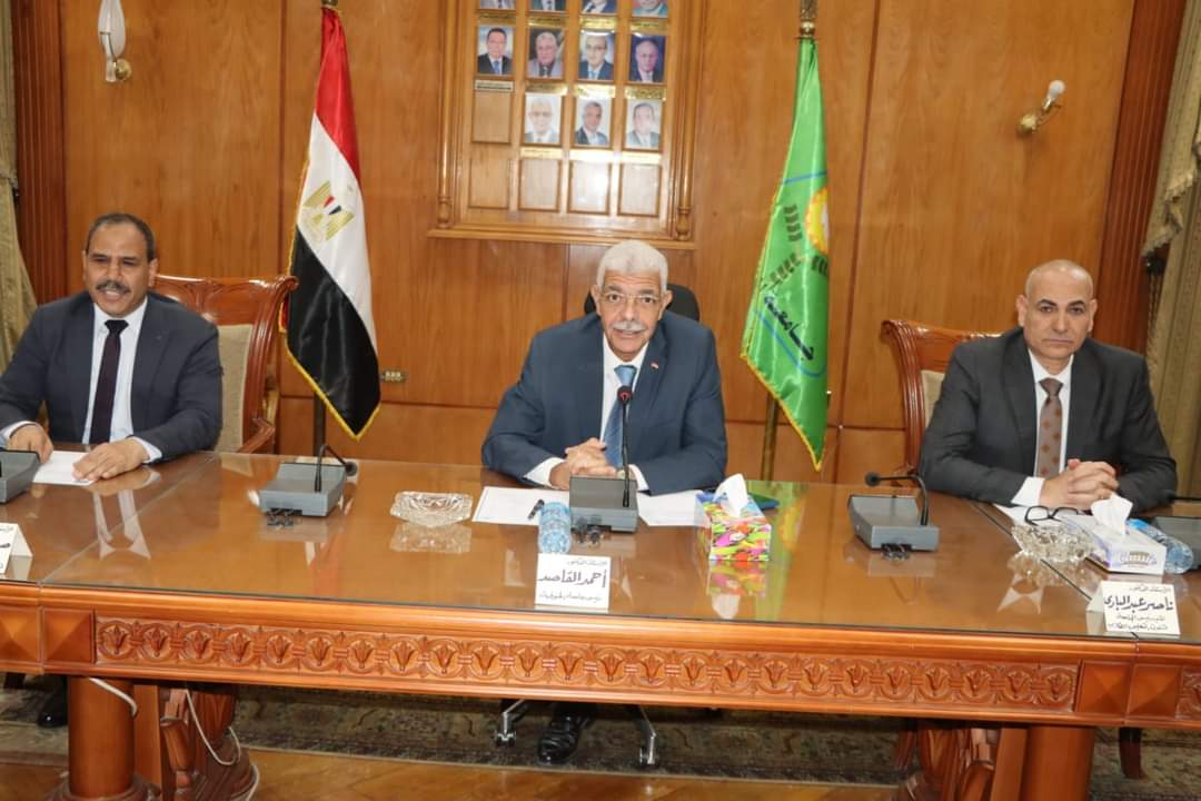 FB IMG 1728396624273 زراعة تفاصيل اجتماع مجلس إدارة ضمان الجودة بالمنوفية موقع في الجامعة