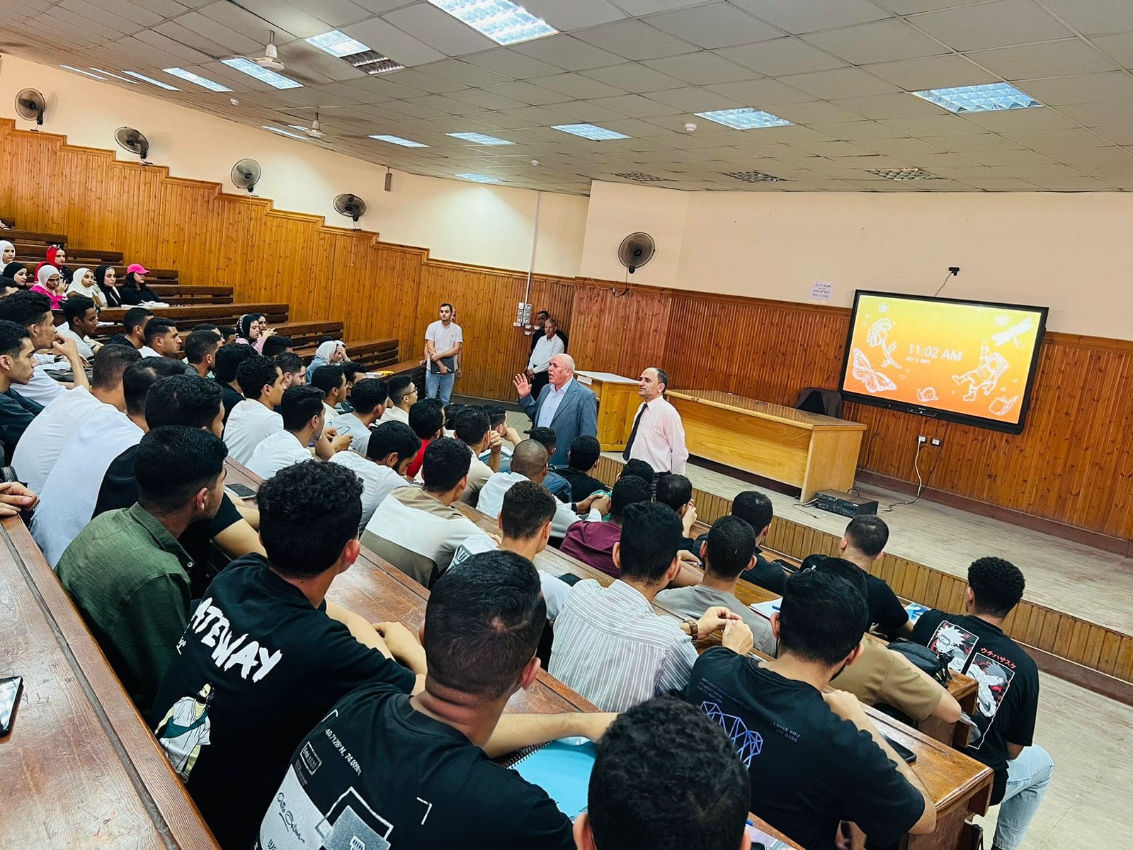 IMG 20241013 WA0069 الأقصر كلية الاستزراع المائي والمصايد البحرية بالعريش تحتفل بالطلاب الجدد موقع في الجامعة