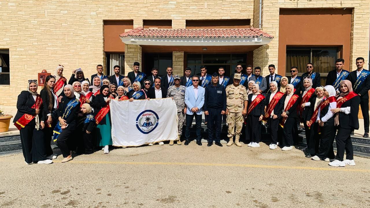 IMG 20241019 WA0063 مودة جامعة العريش تحتفل بانتصارات أكتوبر بتنظيم عددًا من الزيارات الميدانية  موقع في الجامعة