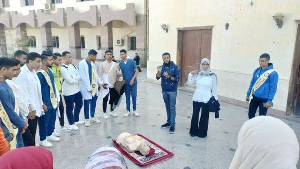 لتدريب على أساسيات الانعاش القلبى الرئوي.. جامعة بني سويف تنظم دورة لمنسوبي كلية التمريض 3 467626320 983248613841534 7611406939645228812 n بنها لتدريب على أساسيات الانعاش القلبى الرئوي.. جامعة بني سويف تنظم دورة لمنسوبي كلية التمريض موقع في الجامعة
