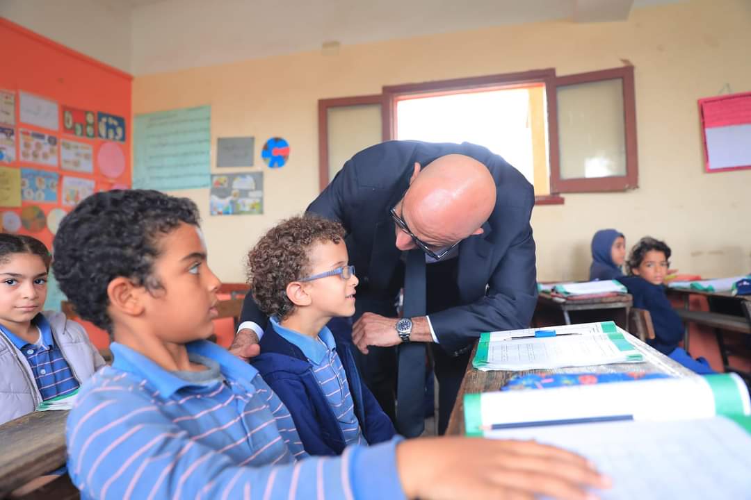 FB IMG 1732447867829 تحيا مصر وزير التعليم يتابع انتظام العملية التعليمية خلال جولة مفاجئة في عدد من مدارس الجيزة والقاهرة موقع في الجامعة