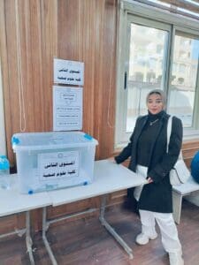 إقبال كبير من طلاب جامعة المنوفية الأهلية على صناديق الاقتراع فى انتخابات الجولة الأولى 2 إقبال كبير من طلاب جامعة المنوفية الأهلية على صناديق الاقتراع فى انتخابات الجولة الأولى