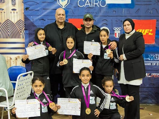 IMG 20241122 WA0029 مصر الخير طالبات مدارس مصر الخير المجتمعية يحصدنّ ميداليات المراكز الأولى موقع في الجامعة