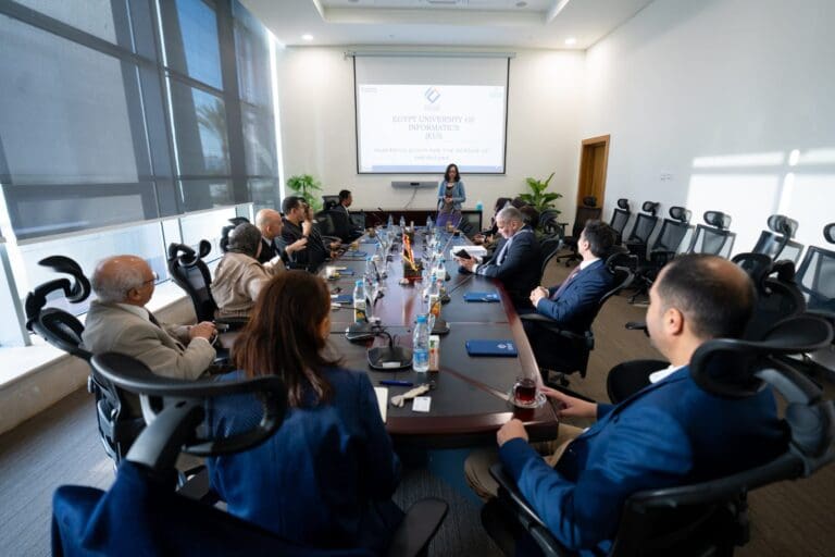 لتعزيز التدريب وموائمة التعليم لمتطلبات الصناعة.. جامعة مصر للمعلوماتية تستقبل وفد من IBM العالمية 9 IMG 20241124 WA0042 السلام لتعزيز التدريب وموائمة التعليم لمتطلبات الصناعة.. جامعة مصر للمعلوماتية تستقبل وفد من IBM العالمية موقع في الجامعة