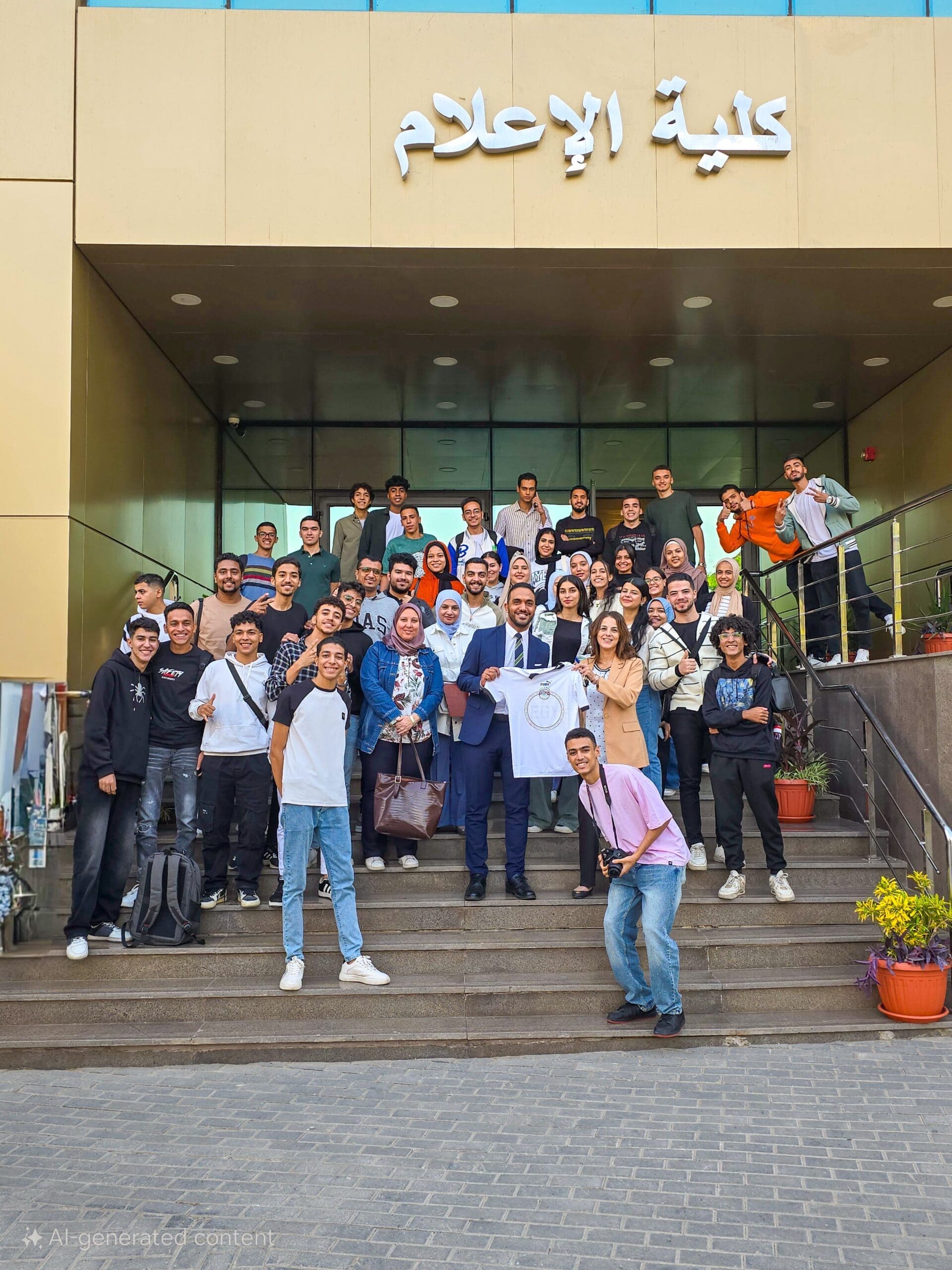 c34c161b 9067 4d96 88cf f4d189f1f36b scaled جامعة المنيا إعلام عين شمس تنظم ندوة عن "صناعة محتوى الإعلام الرياضي" موقع في الجامعة