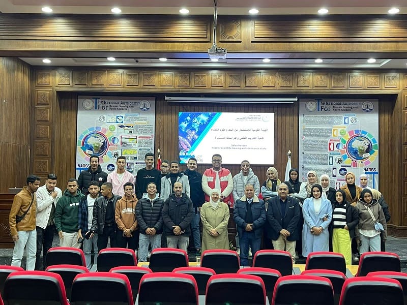 طلاب جامعة بني سويف الأهلية في زيارة علمية للهيئة القومية للاستشعار من البعد وعلوم الفضاء 1 1 5 2 طلاب طلاب جامعة بني سويف الأهلية في زيارة علمية للهيئة القومية للاستشعار من البعد وعلوم الفضاء موقع في الجامعة