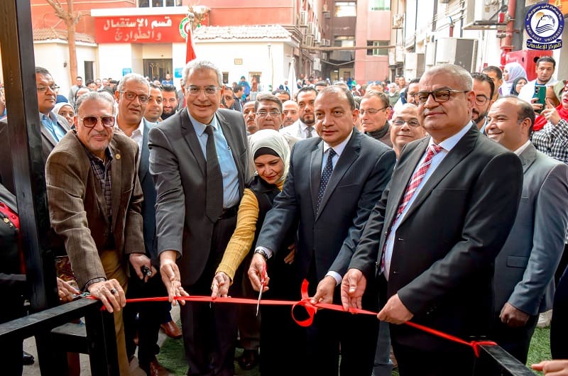 تخريج الدفعة الأولى من طلاب جامعة بني سويف بمبادرة " رواد مصر الرقمية" 1 افتتاح تجديد وتطوير مبني طوارئ الأطفال والباطنة بمستشفى بني سويف الجامعي بـ 6 مليون جنيه
