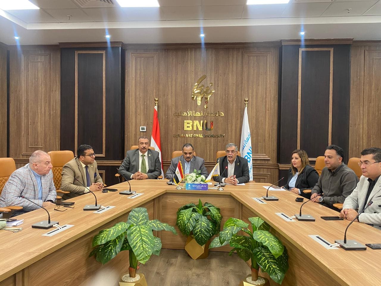 "توصيف وتقارير المقررات الدراسية" .. ورشة عمل بجامعة بنها الأهلية 1 رئيس جامعة بنها الأهلية يؤكد على دور اتحاد الطلاب في تمثيل زملائهم والتعبير عن آرائهم وطموحاتهم