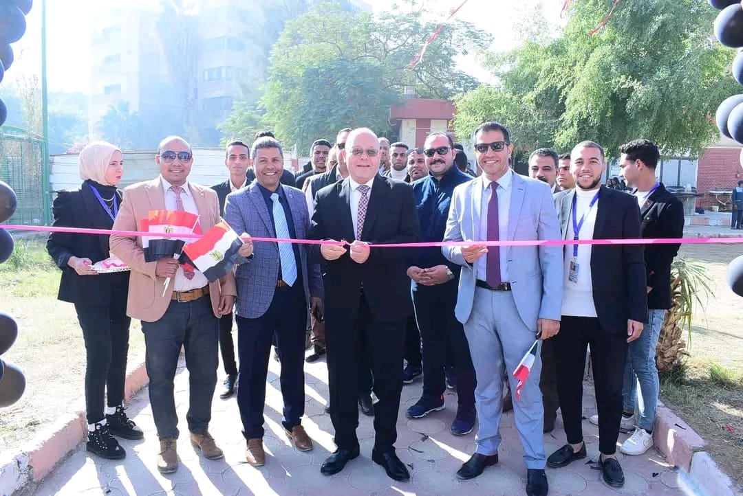 1734163284916 جامعة سوهاج جامعة سوهاج تنظم الملتقى الرياضي للمرحلة الإعدادية- صور موقع في الجامعة