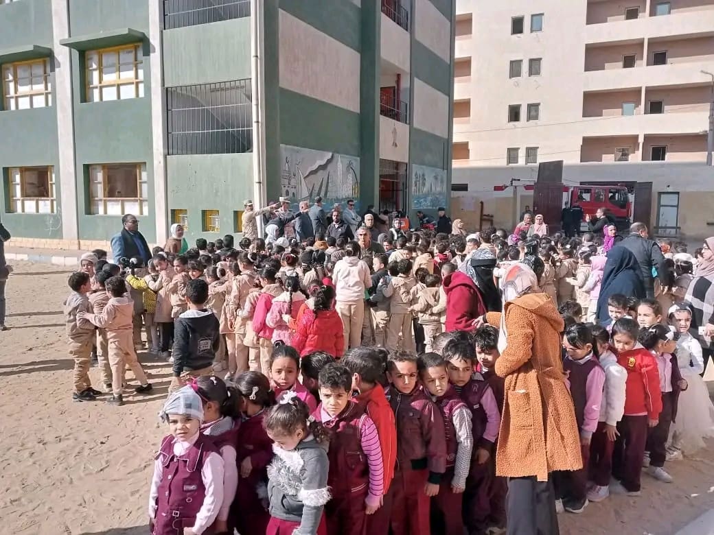 1734362816732 الفيوم استعدادا للطوارئ.. تنفيذ خطة إخلاء بمدرسة الصداقة المصرية الفرنسية بالفيوم -صور موقع في الجامعة