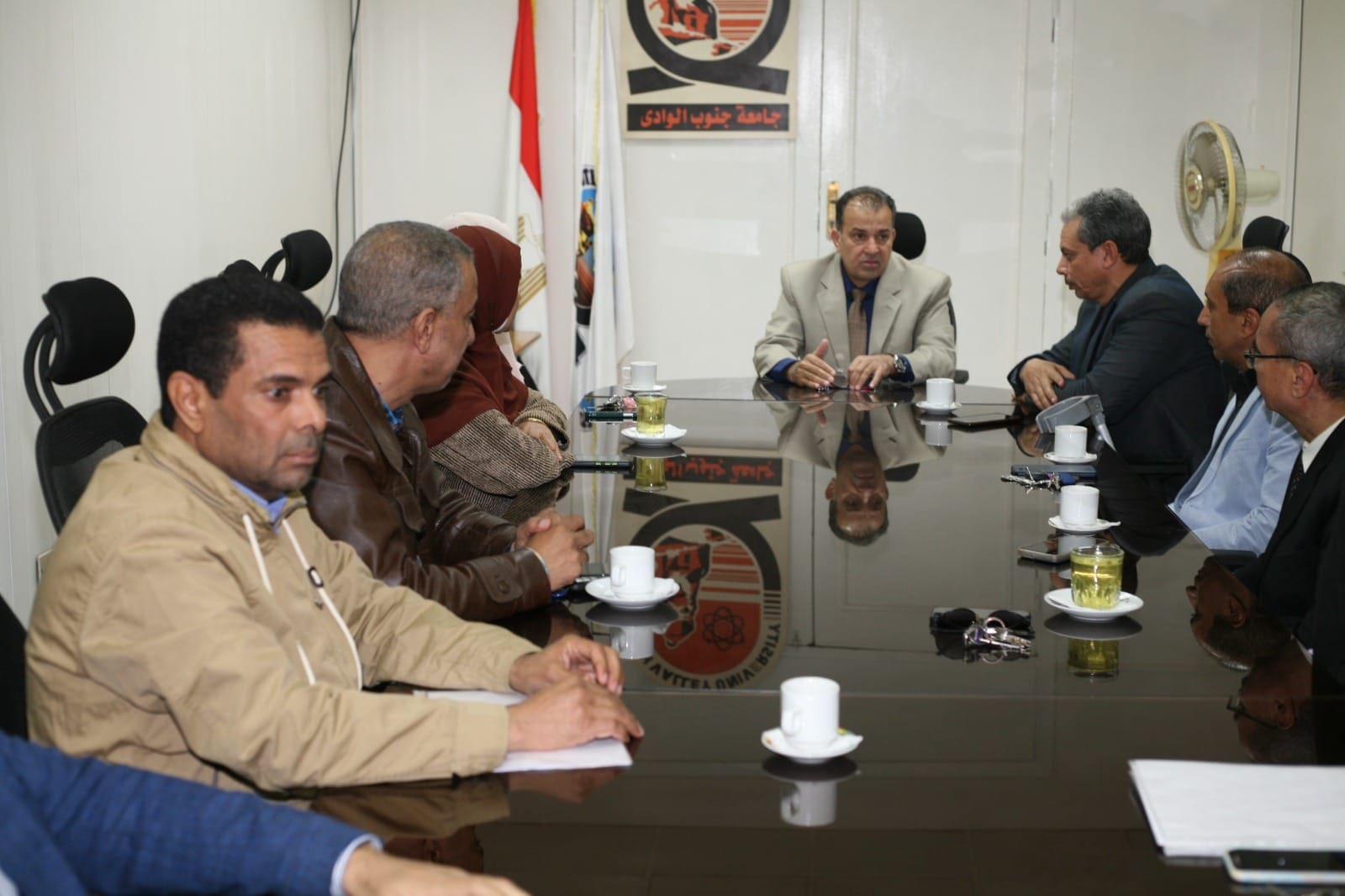 خطوات جديدة من رئيس جامعة جنوب الوادي لإنشاء المتحف التعليمي لكيلة العلوم