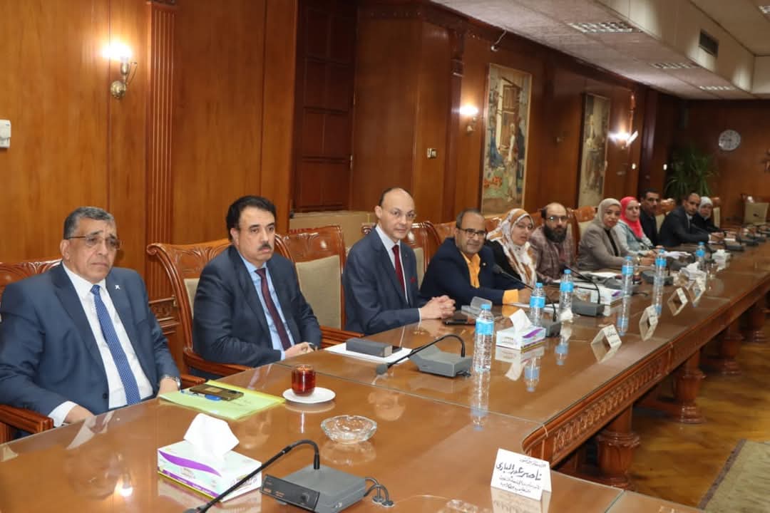 FB IMG 1733059976860 جامعة طنطا رئيس جامعة المنوفية يرأس لجنة تدويل الجامعة.. تفاصيل موقع في الجامعة