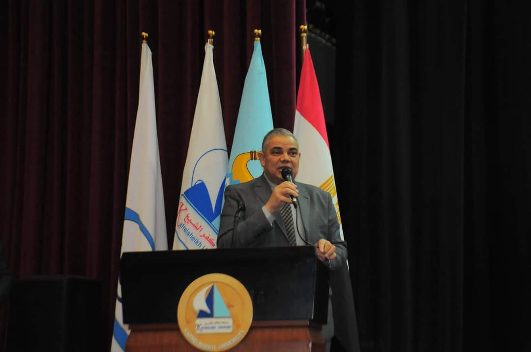 FB IMG 1733238597842 بنها انطلاق المؤتمر العلمي لتربية نوعية كفر الشيخ موقع في الجامعة