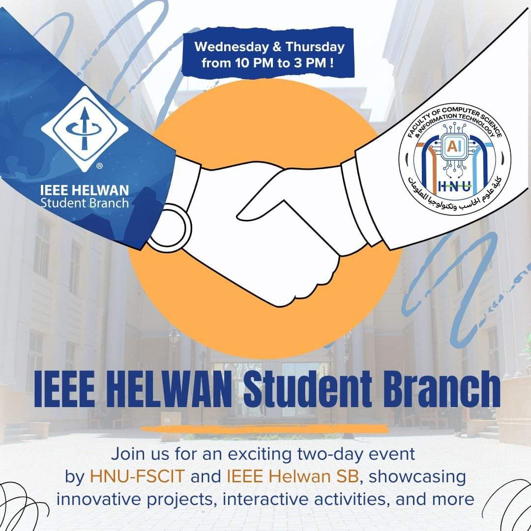 كلية علوم الحاسب بحلوان الأهلية تنظم فعالية IEEE لتعزيز الابتكار والتفاعل بين الطلاب 1 IMG 20241202 WA0084 حلوان الأهلية كلية علوم الحاسب بحلوان الأهلية تنظم فعالية IEEE لتعزيز الابتكار والتفاعل بين الطلاب موقع في الجامعة