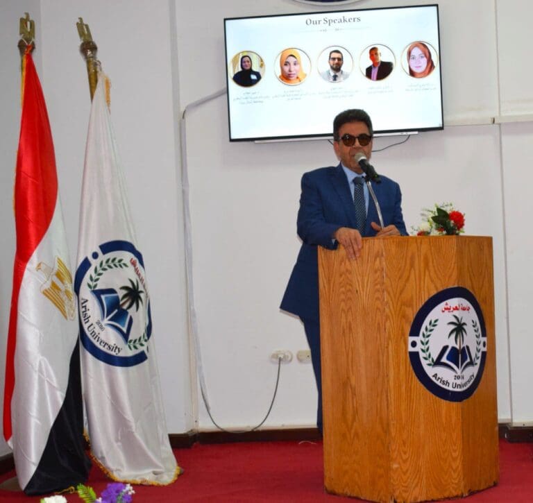 نقيب الأطباء البيطريين يفتتح ملتقى طب بيطري العريش ويلتقي محافظ شمال سيناء 7 IMG 20241214 WA0023 صيدلة بني سويف نقيب الأطباء البيطريين يفتتح ملتقى طب بيطري العريش ويلتقي محافظ شمال سيناء موقع في الجامعة