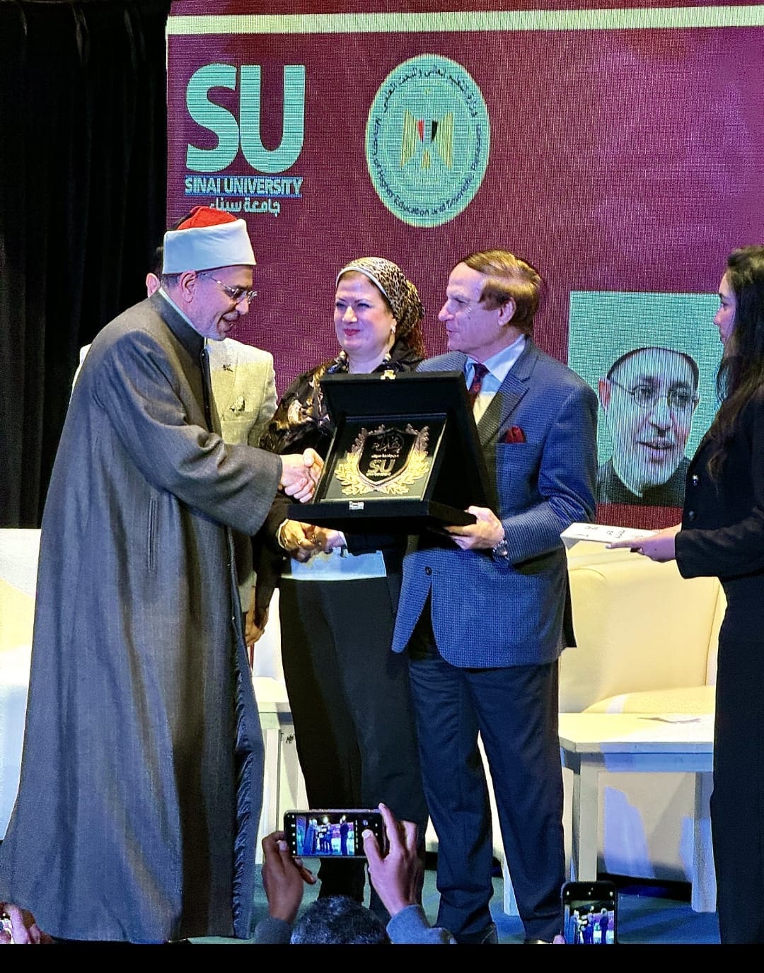 IMG 20241216 WA0085 رئيس رئيس جامعة الأزهر: تنمية سيناء واجب ديني ووطني موقع في الجامعة