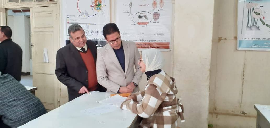 IMG 20241229 WA0100 الجامعة الروسية رئيس جامعة بنها يتفقد أعمال التطوير وسير الامتحانات بكليتي الزراعة والطب البيطري  موقع في الجامعة