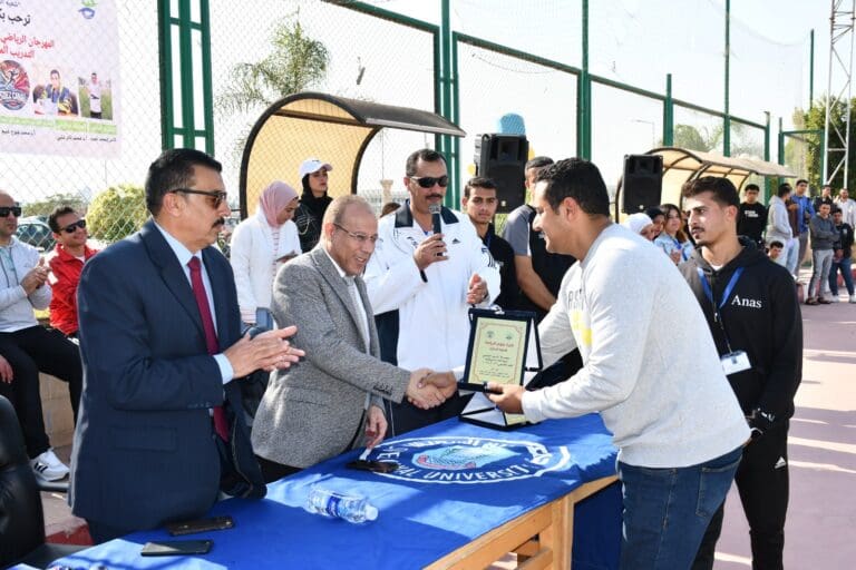 إطلاق فاعليات المهرجان الثاني للتدريب الميداني لشعبة الإدارة الرياضية بكلية علوم الرياضة بجامعة قناة السويس 1 e0134d56 79a3 4767 947f 7ed358a2b5a1 جامعة قناة السويس إطلاق فاعليات المهرجان الثاني للتدريب الميداني لشعبة الإدارة الرياضية بكلية علوم الرياضة بجامعة قناة السويس موقع في الجامعة