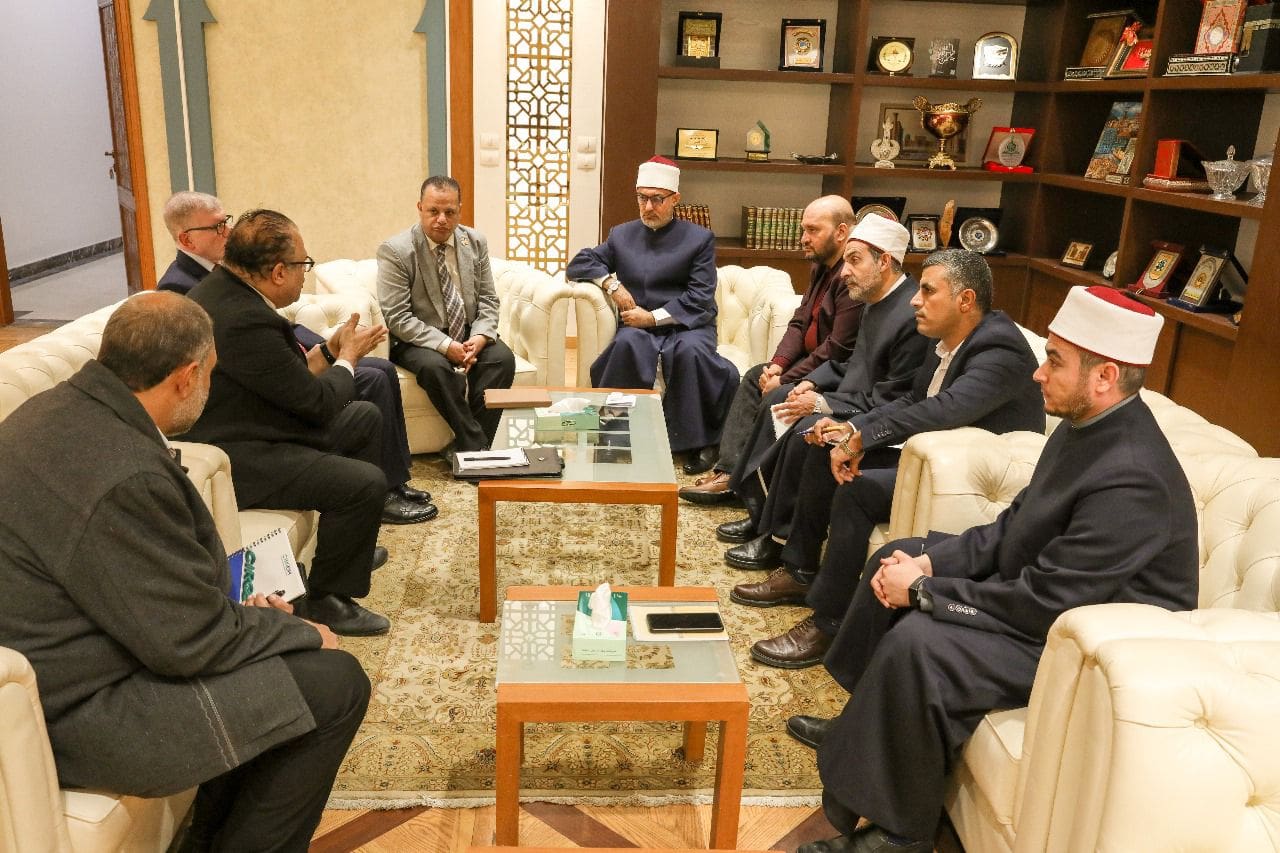 fcba41bf 7d7a 41f5 b2a2 f3853f0d9cd9 التعليم العالي مفتي الجمهورية يستقبل وفدًا من الجامعة المصرية الروسية لبحث التعاون في مجال الذكاء الاصطناعي موقع في الجامعة