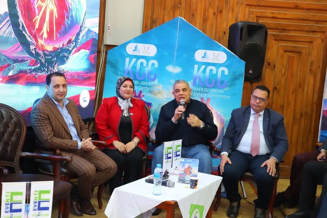 رئيس جامعة كفر الشيخ خلال مؤتمر قسم القلب بكلية الطب: تشجيع الأبحاث البينية والدقيقة