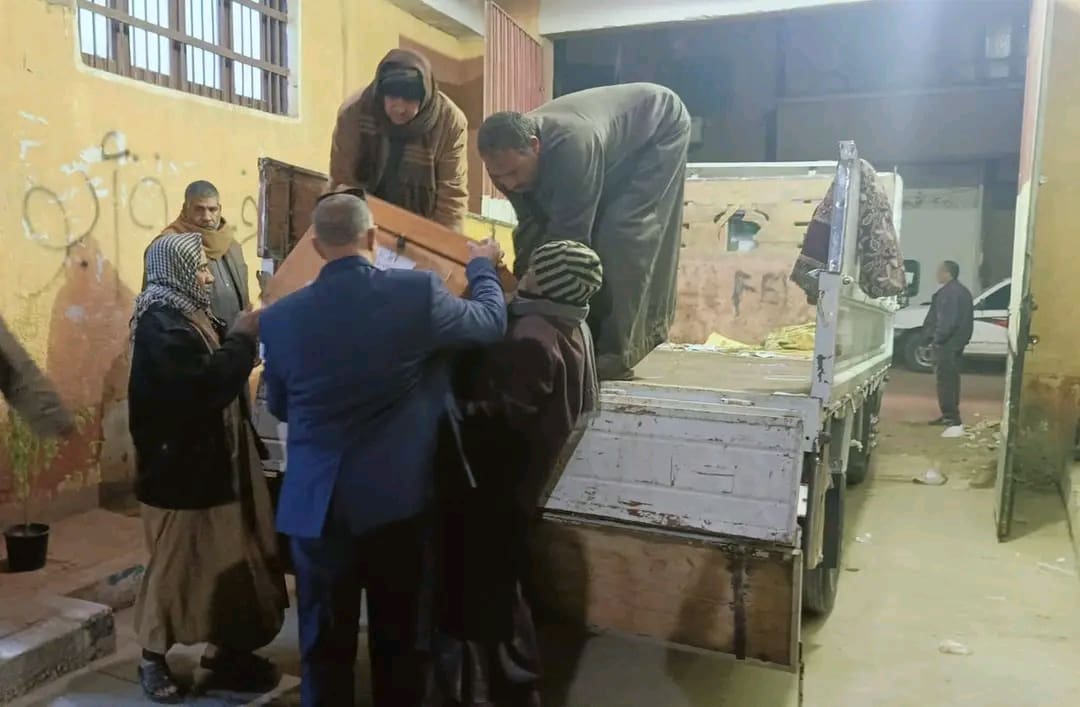 1737364151868 جامعة الأقصر وكيل تعليم الفيوم يتابع تسلم أوراق الامتحانات من المطبعة السرية في فجر اليوم الثاني موقع في الجامعة