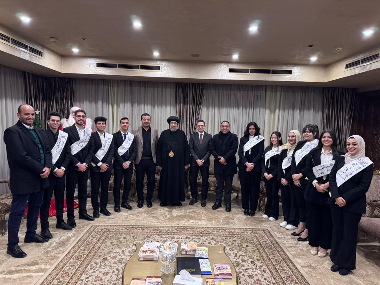 اتحاد طلاب جامعة عين شمس وطلاب من أجل مصر يهنئان المركز الثقافي القبطي الأرثوذكسي بعيد الميلاد المجيد 1 35f9ddfc 822b 4ce5 8f61 5d869e21a7ea اتحاد طلاب اتحاد طلاب جامعة عين شمس وطلاب من أجل مصر يهنئان المركز الثقافي القبطي الأرثوذكسي بعيد الميلاد المجيد موقع في الجامعة