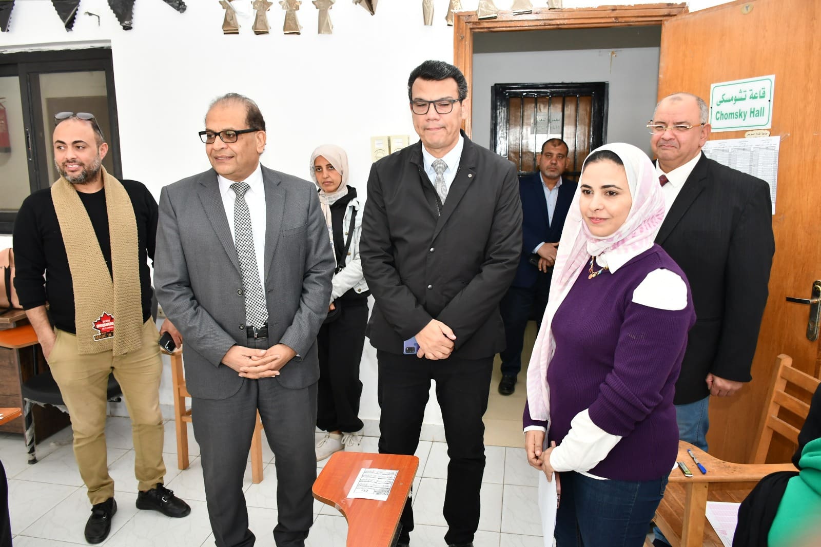 819a0aa2 96f1 4430 a24f 179013f74ff9 جامعة الإسماعيلية الجديدة الأهلية انتظام سير الامتحانات ببرامج اللغات في كلية التجارة الدولية واللغات بجامعة الإسماعيلية الجديدة الأهلية موقع في الجامعة