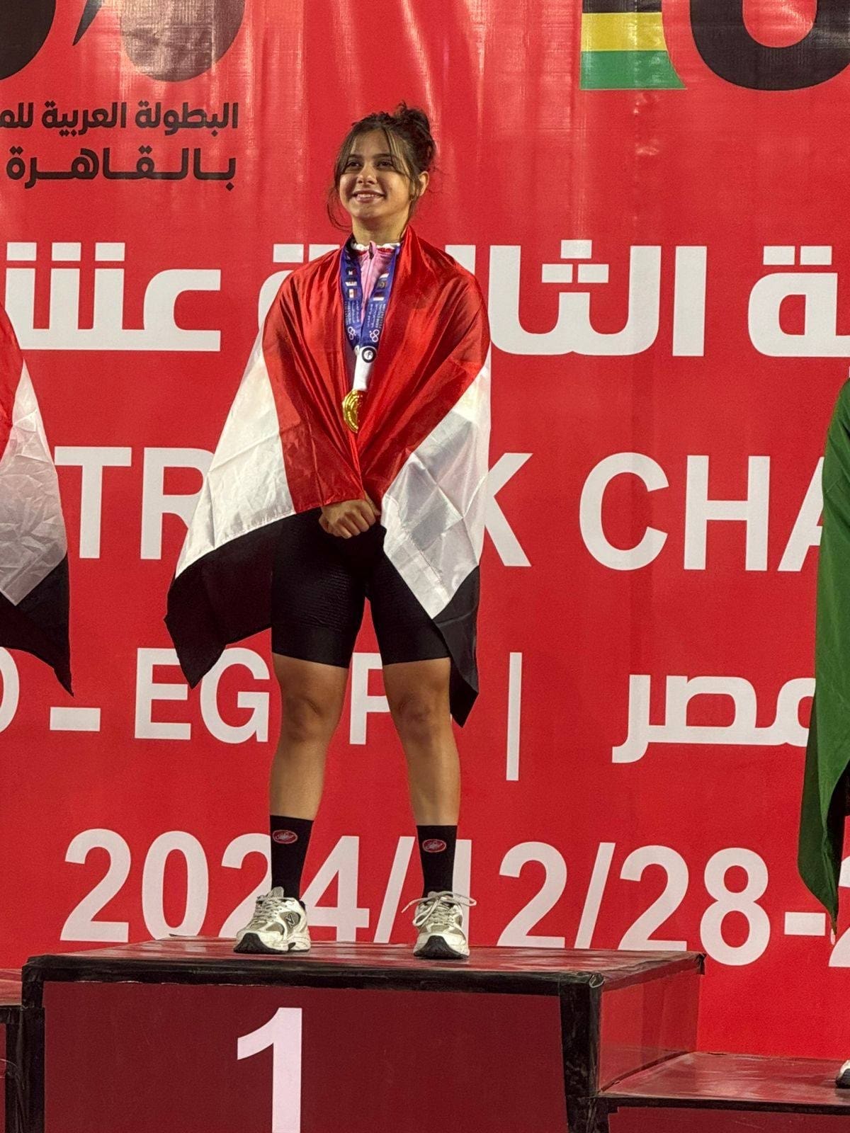 83d85106 5cf3 479d af13 edd76b2d4052 البطولة العربية طالبة بالجامعة المصرية الصينية تحصد 7 ميداليات في البطولة العربية لدراجات المضمار موقع في الجامعة