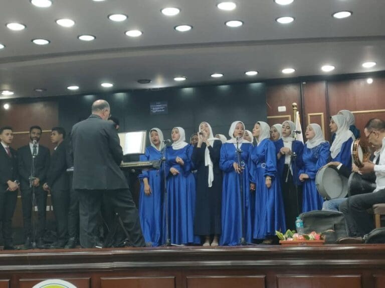 جامعة مدينة السادات تتصدر قائمة الصاعدين للتصفية النهائية ضمن فعاليات مسابقة إبداع 13 9 FB IMG 1737548599255 جامعة القاهرة جامعة مدينة السادات تتصدر قائمة الصاعدين للتصفية النهائية ضمن فعاليات مسابقة إبداع 13 موقع في الجامعة