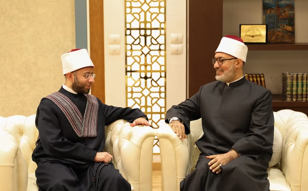 IMG 20241127 WA0024 مفتي الجمهورية وزير الأوقاف يدعو مفتي الجمهورية خطيبًا لأول جمعة من مسجد مصر الكبير موقع في الجامعة