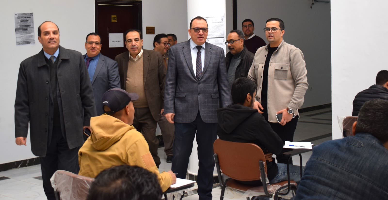 رئيس جامعة العريش: توفير مناخ مناسب لاختبار الطلاب بالفصل الأول 1 IMG 20250105 WA0063 رئيس جامعة العريش رئيس جامعة العريش: توفير مناخ مناسب لاختبار الطلاب بالفصل الأول موقع في الجامعة