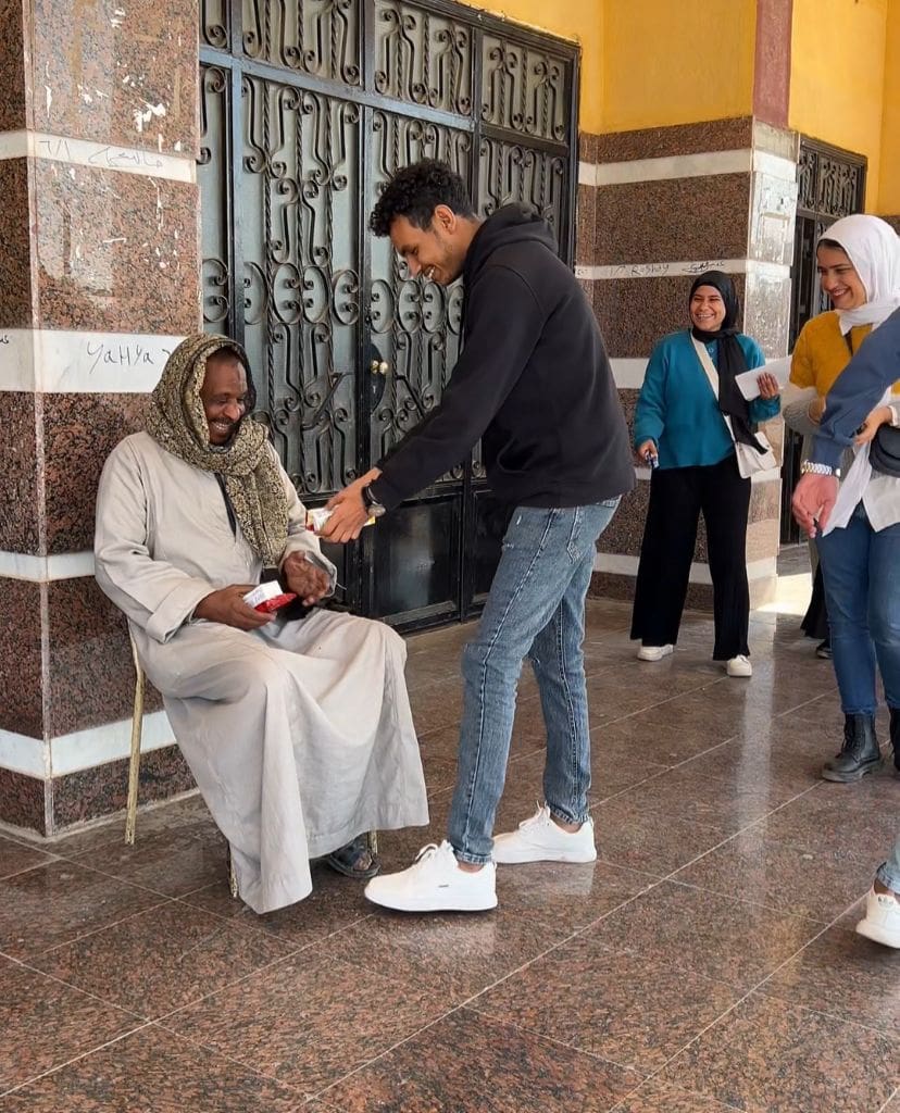 IMG 20250113 WA0033 وزارة الداخلية طلاب إعلام جنوب الوادي يروون لـ«في الجامعة» كواليس فيديو العم جمال موقع في الجامعة
