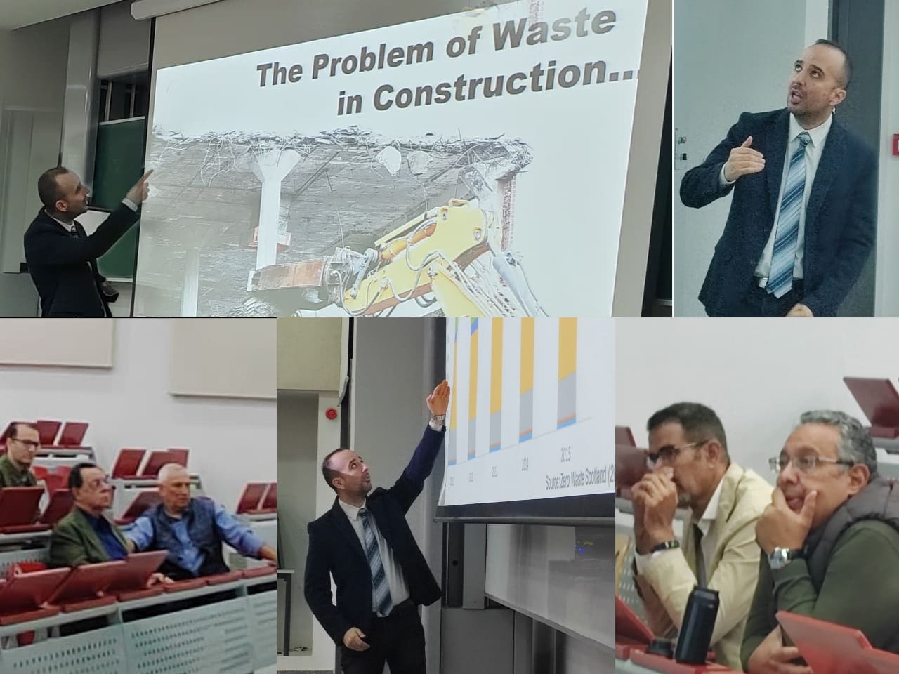 IMG 20250128 WA0115 هندسة هندسة الجامعة الألمانية تناقش مضمون فوائد البناء الدوار والحد من الإنبعاثات في المباني موقع في الجامعة