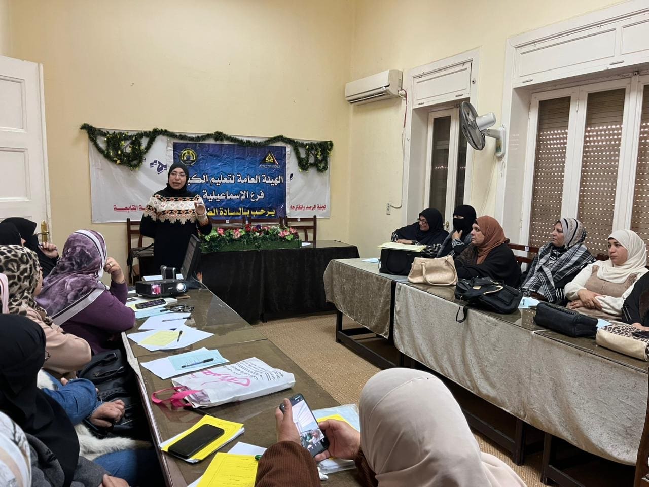 05d57928 c9c0 4ff8 b600 7e80783a29fa جامعة قناة السويس جامعة قناة السويس تنظم برنامجًا تدريبيًا حول كفايات معلم الكبار في عصر الرقمنة موقع في الجامعة